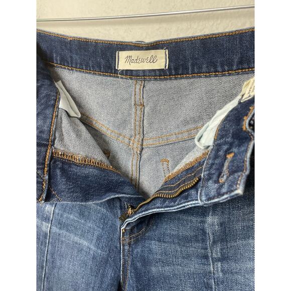 Madewell The High-Rise Slim Boyjean Seamed Edition Raw Fray Hem K5240 26 - Picture 4 of 8
